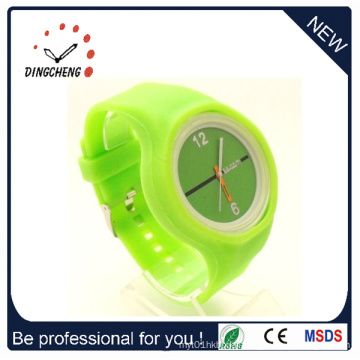 Cheap Big Watches with Silicone Straps Custom Made Watch (DC-1308)